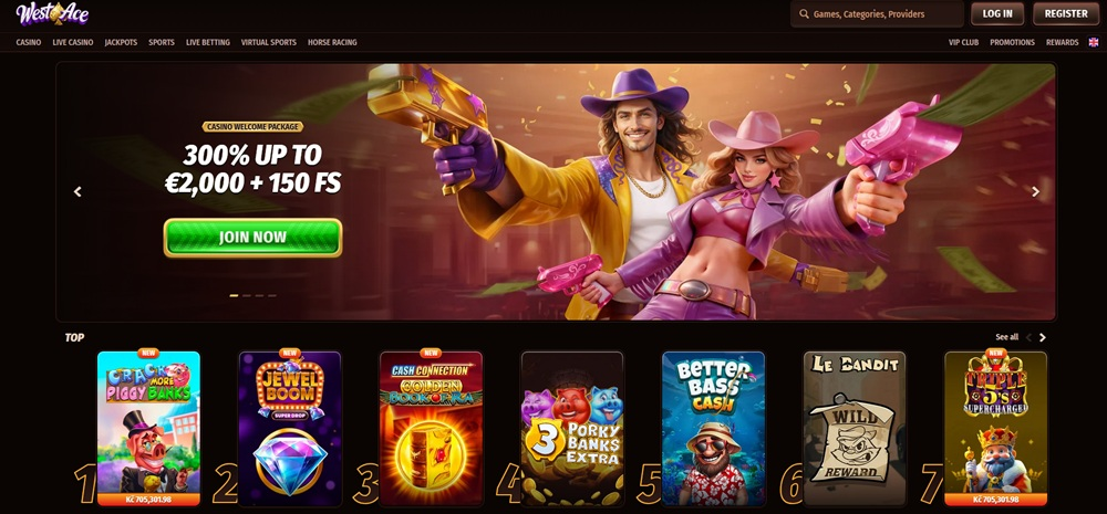 westace casino buitenland homepage